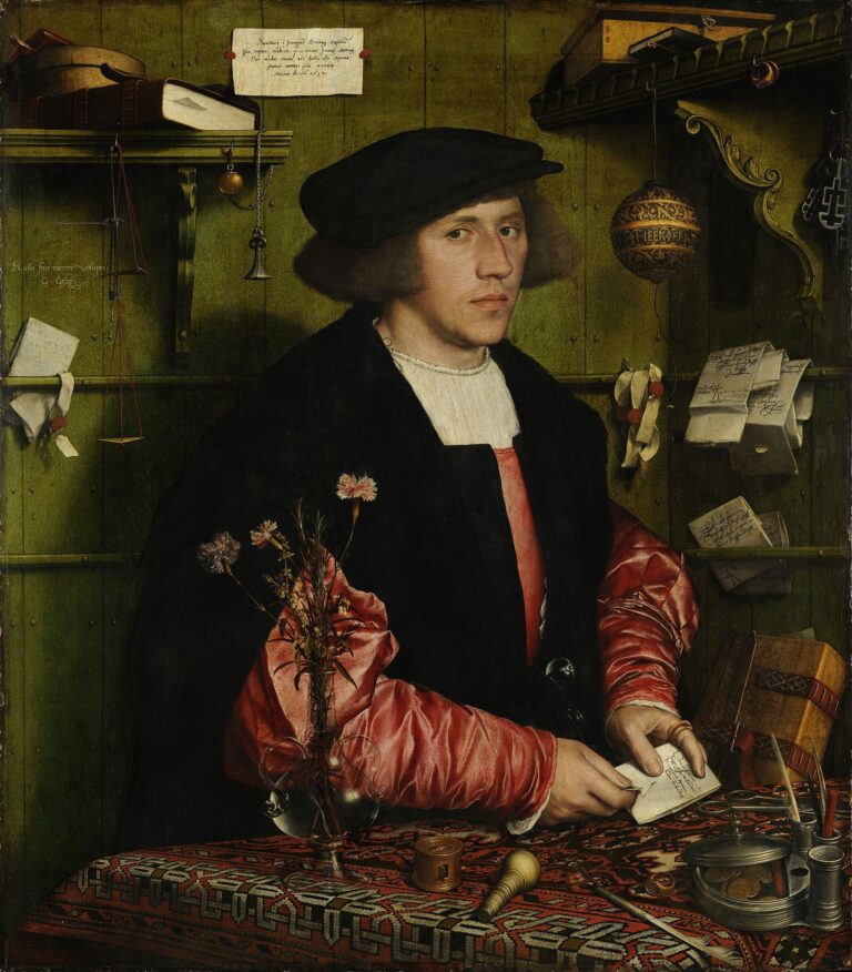 Le marchand Georg Gisze – Hans Holbein le Jeune Hans Holbein le Jeune