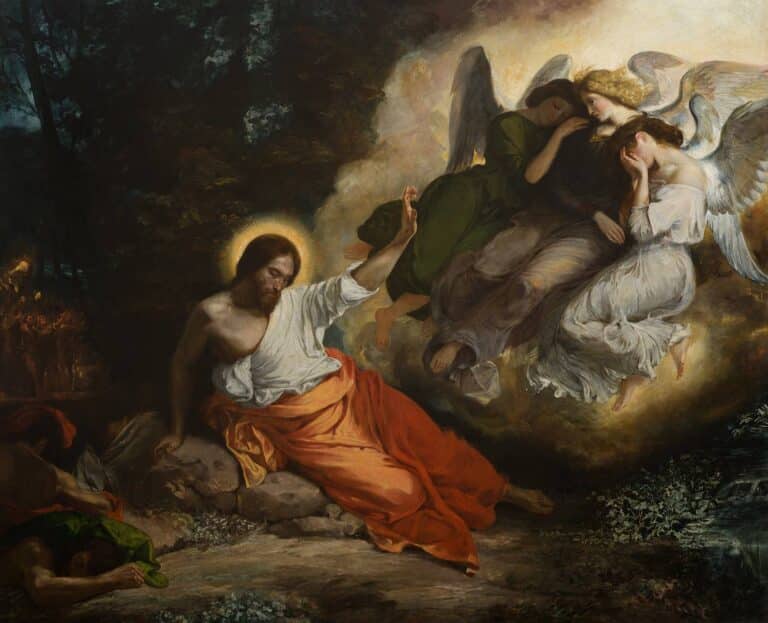 Le Christ au Jardin des Oliviers – Eugène Delacroix Eugène Delacroix