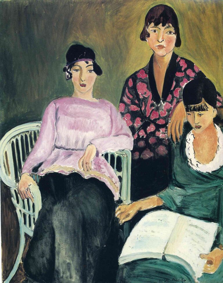 Les trois sœurs 1917 – Matisse Henri Matisse