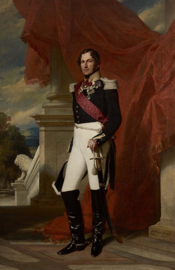 Portrait du Roi Léopold Ier (Roi des Belges), 1840 – Franz Xaver Winterhalter Franz Xaver Winterhalter