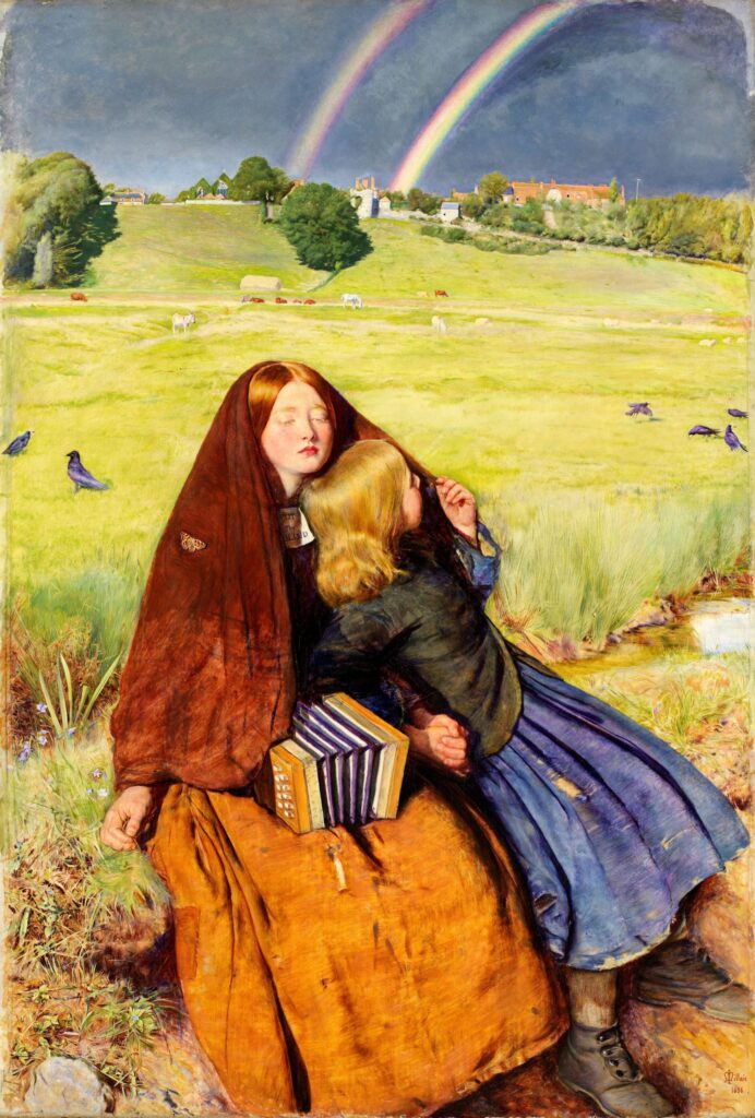 La fille aveugle – John Everett Millais John Everett Millais