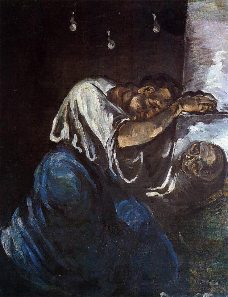 Magdaleine pleurant – Paul Cézanne Paul Cézanne