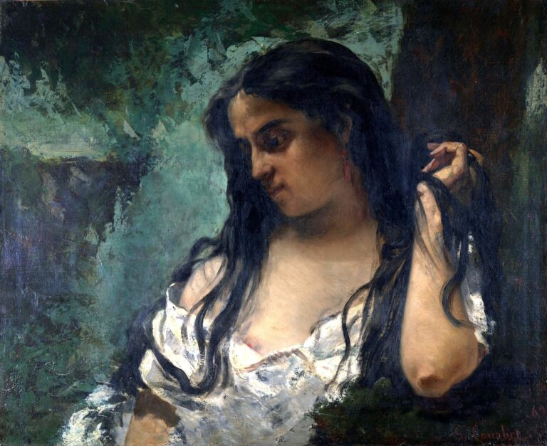 Gitan en réflexion – Gustave Courbet Gustave Courbet