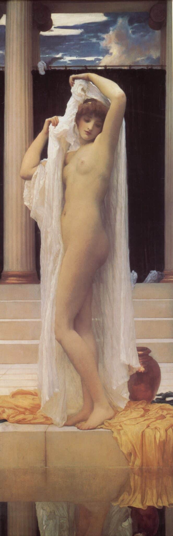 Le bain de Psyché – Frederic Leighton Frederic Leighton