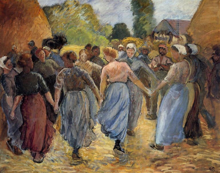 Le Reigen – Camille Pissarro Camille Pissarro