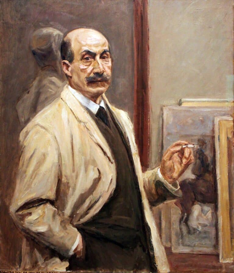 AutoPortrait, 1910 – Max Liebermann Max Liebermann