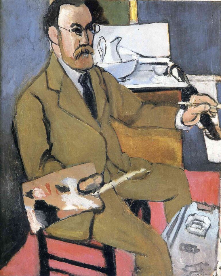 Autoportrait 1918 – Matisse Henri Matisse