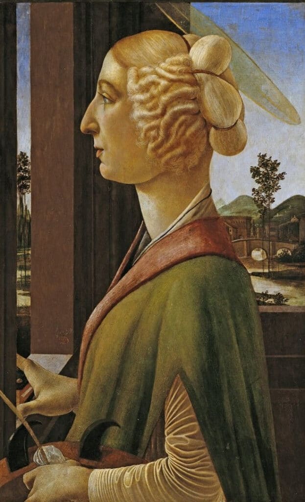 Sainte Catherine – Sandro Botticelli Sandro Botticelli