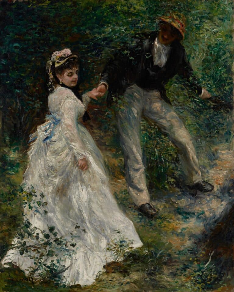 La promenade – Pierre-Auguste Renoir Pierre-Auguste Renoir