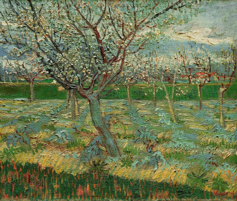 Verger en fleurs – Van Gogh Vincent Van Gogh