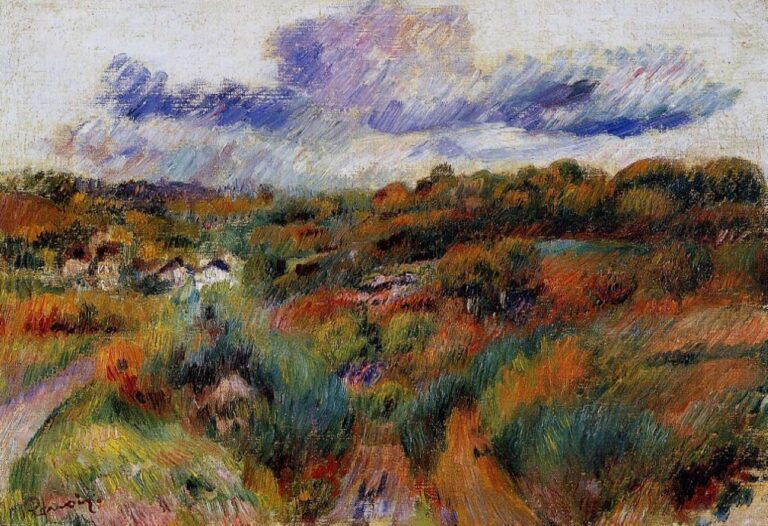 Paysage 1893 – Pierre-Auguste Renoir Pierre-Auguste Renoir