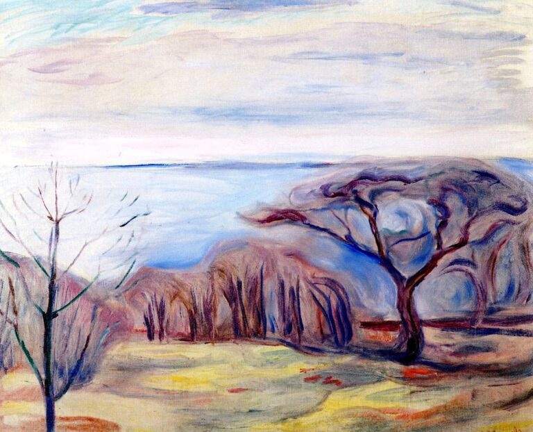 Paysage de printemps – Edvard Munch Edvard Munch