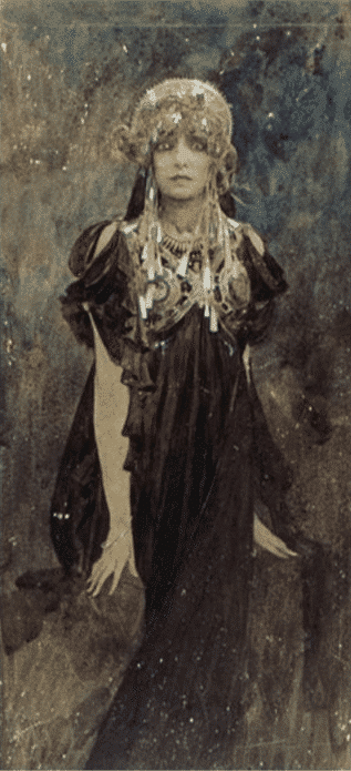 Portrait de Sarah Bernhardt – Mucha Alphonse Mucha