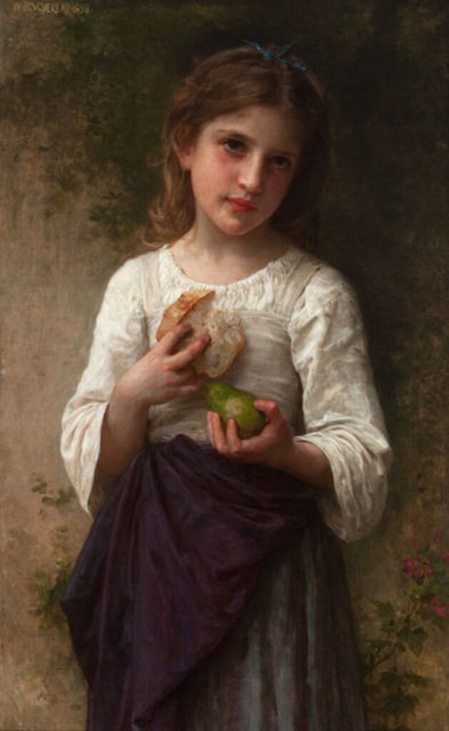 Repas frugaux – William Bouguereau William Bouguereau