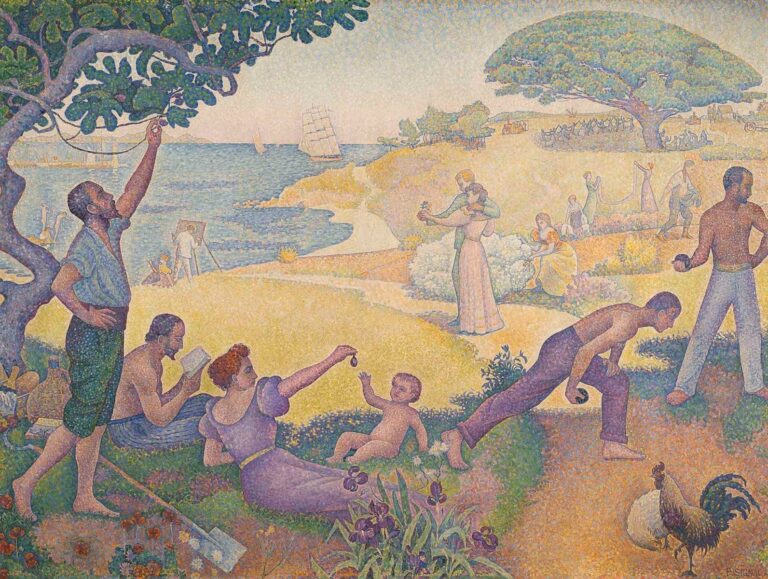 Au temps d’harmonie: l’âge d’or n’est pas dans le passé, il est dans l’avenir – Paul Signac Paul Signac