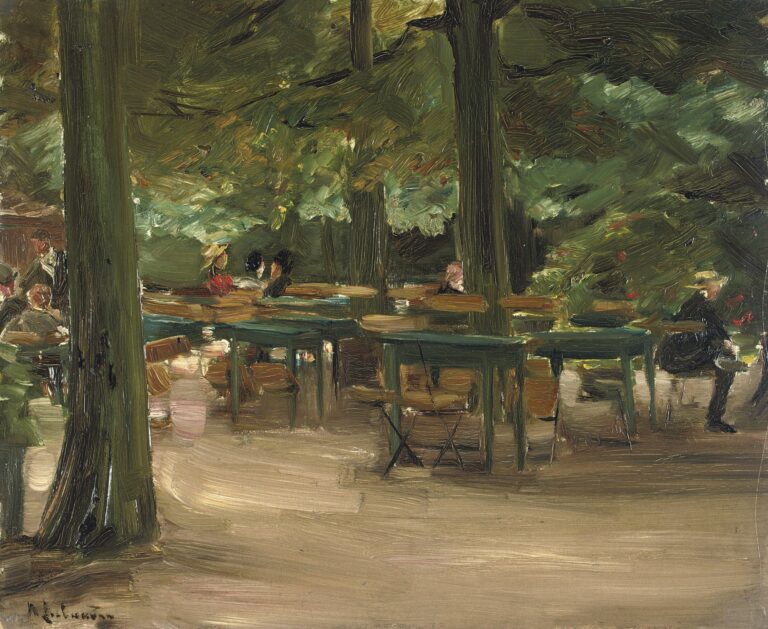 Jardin de bières – Max Liebermann Max Liebermann