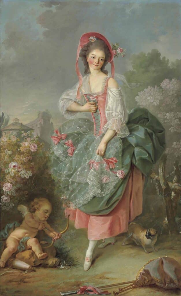 La ballerine Marie-Madeleine Guimard (1743-1816) : Terpsichore – Jacques-Louis David Jacques-Louis David