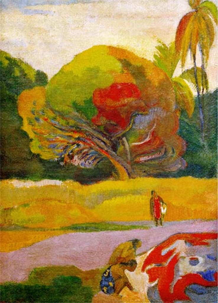 Les femmes au bord de la rivière – Paul Gauguin Paul Gauguin