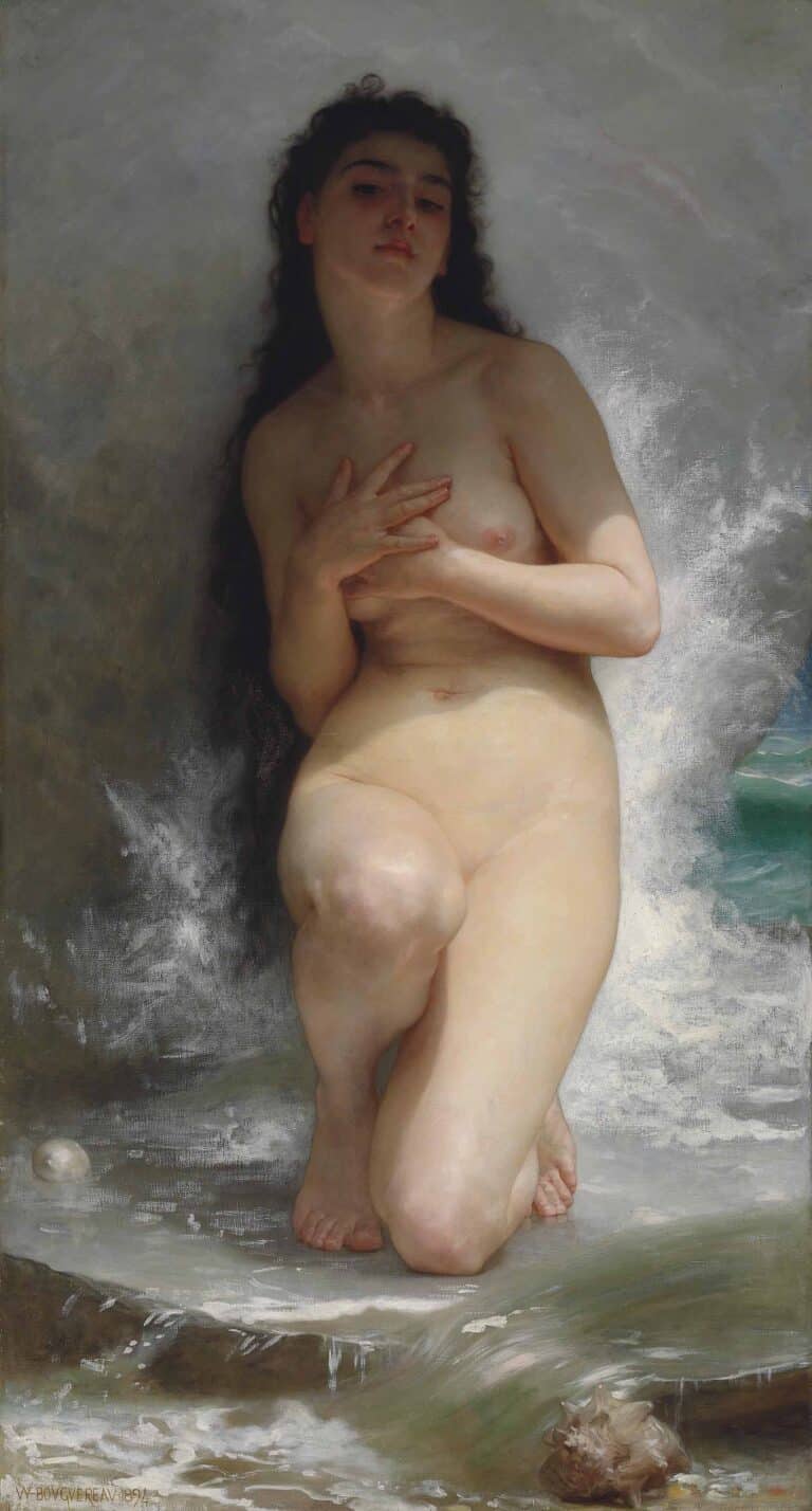 La perle – William Bouguereau William Bouguereau