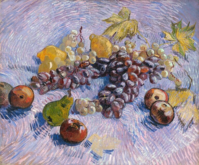 Raisins, citrons, poires, pommes – Van Gogh Vincent Van Gogh