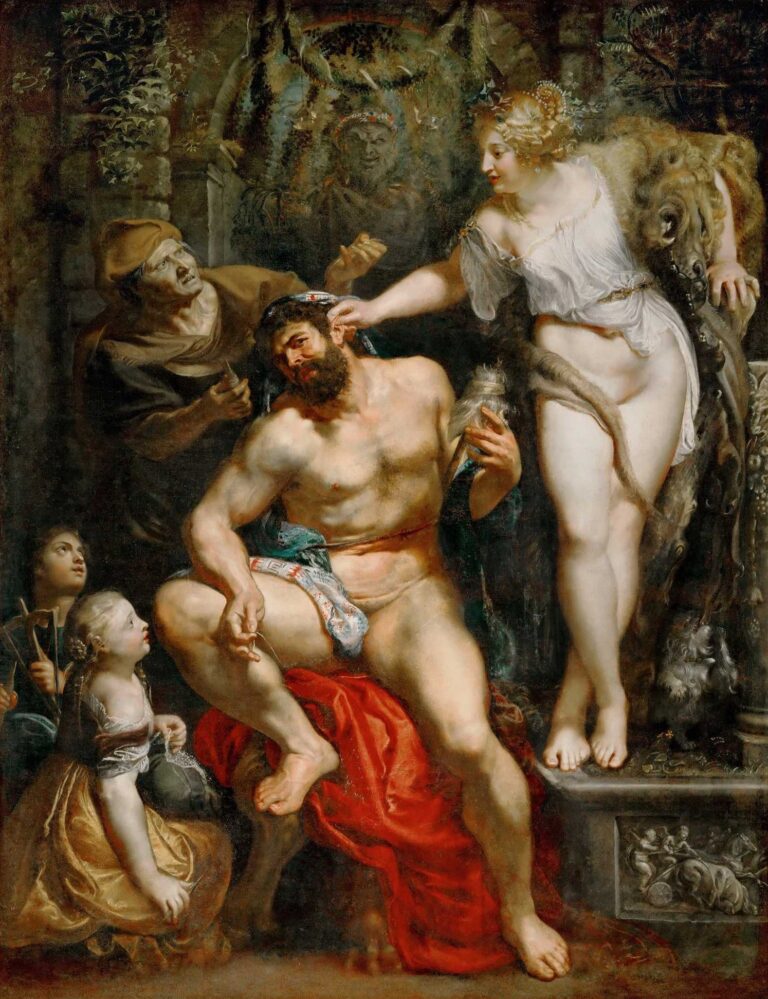 Hercule et Omphale – Peter Paul Rubens Peter Paul Rubens