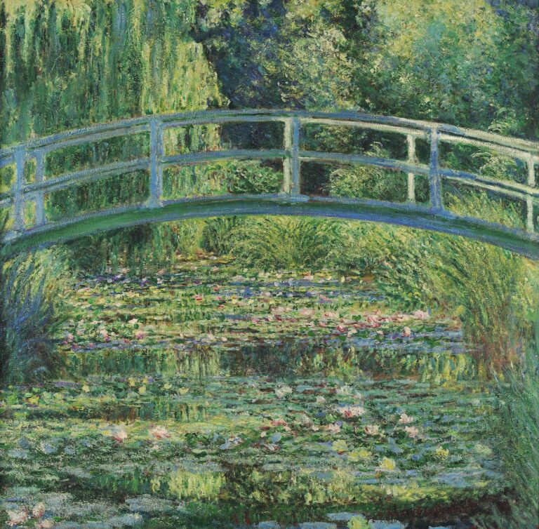 Nymphéas et pont japonais – Claude Monet "Les Nymphéas" de Claude Monet