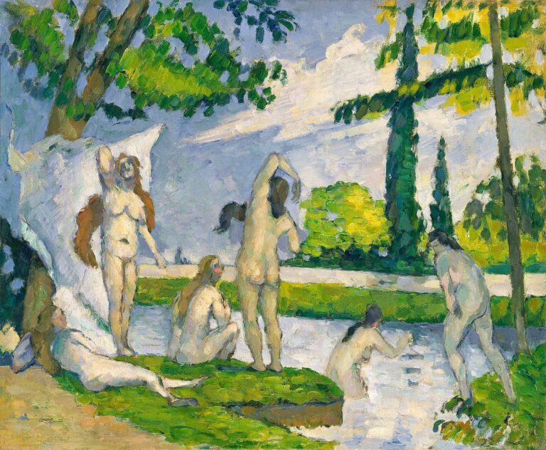 Baigneuses (1874-1875) – Paul Cézanne Paul Cézanne