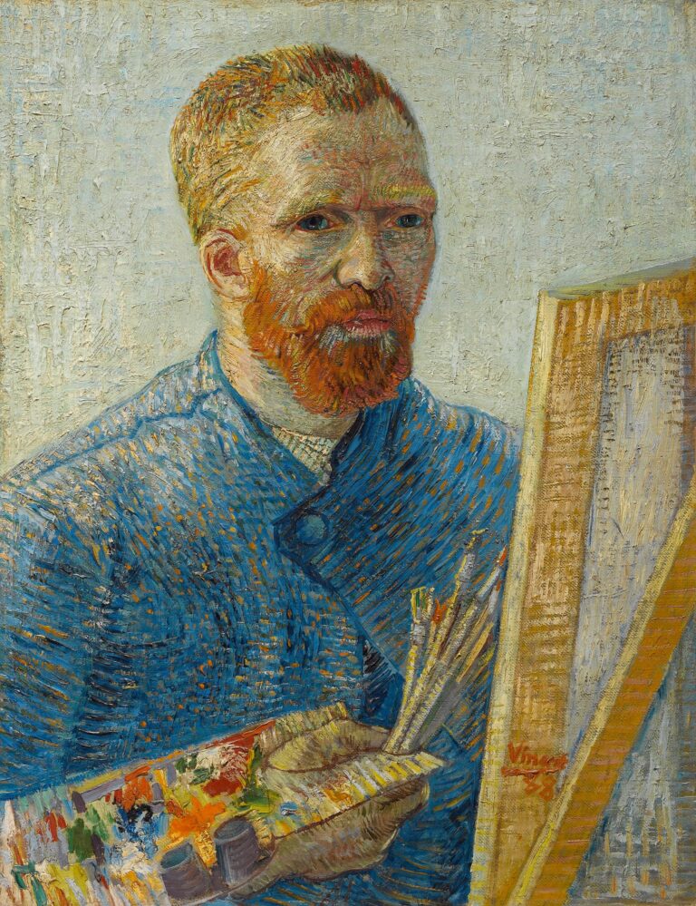 Autoportrait au chevalet – Van Gogh Autoportraits de Vincent van Gogh