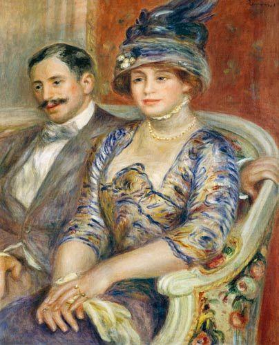 Monsieur et Madame Bernheim de Villers – Pierre-Auguste Renoir Pierre-Auguste Renoir