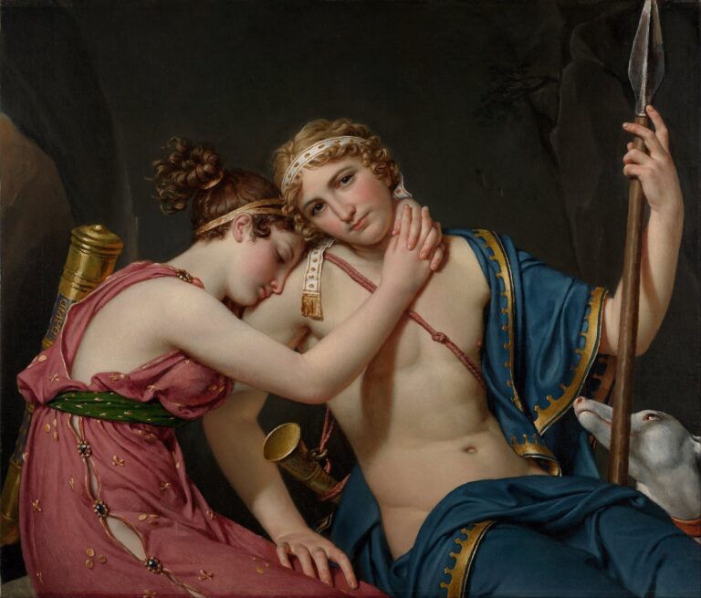 Les adieux de Télémaque et Eucharistie – Jacques-Louis David Jacques-Louis David