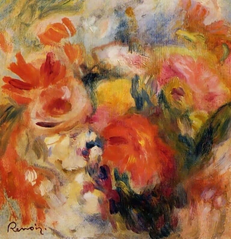 Étude de fleur 1913 – Pierre-Auguste Renoir Pierre-Auguste Renoir