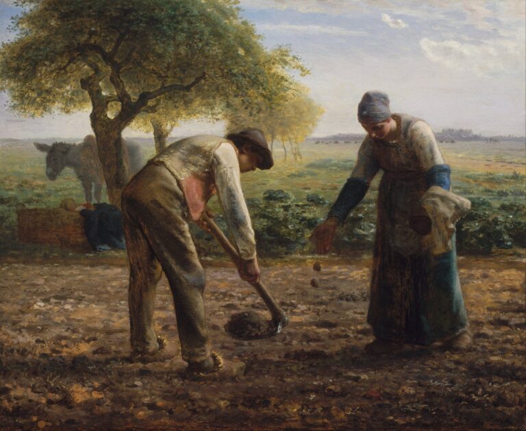 Planteuses de pommes de terre – Jean-François Millet Jean-François Millet