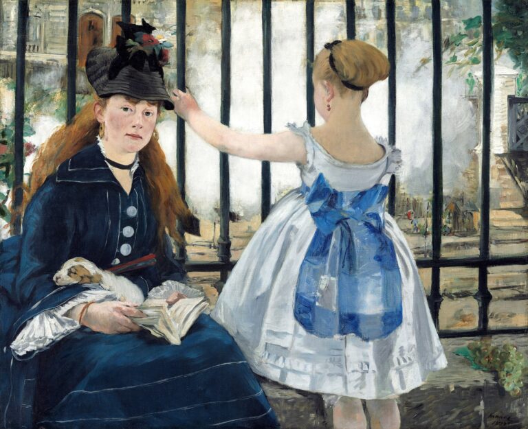 Le Chemin de fer – Edouard Manet Édouard Manet