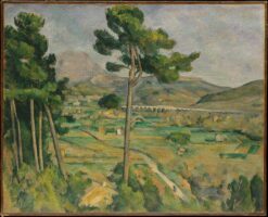 Le Mont Sainte-Victoire et le Viaduc de la Vallée de l’Arc – Paul Cézanne Mont Sainte-Victoire de Paul Cézanne