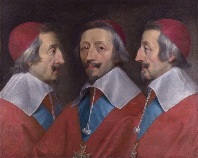 Triple portrait du Cardinal de Richelieu – Philippe de Champaigne Philippe de Champaigne