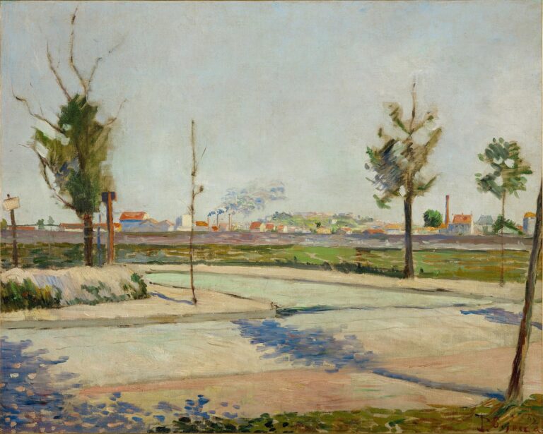 Route vers Gennevilliers – Paul Signac Paul Signac