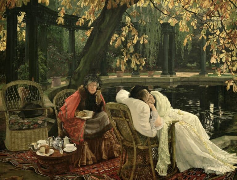 Un convalescent, 1876 – James Tissot James Tissot