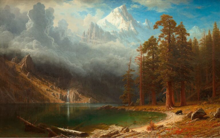 Le Mont Corcoran – Albert Bierstadt Albert Bierstadt