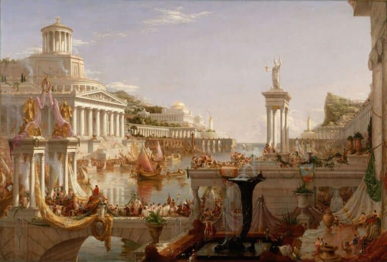 Le cours de l’Empire : Consummation – Thomas Cole Thomas Cole