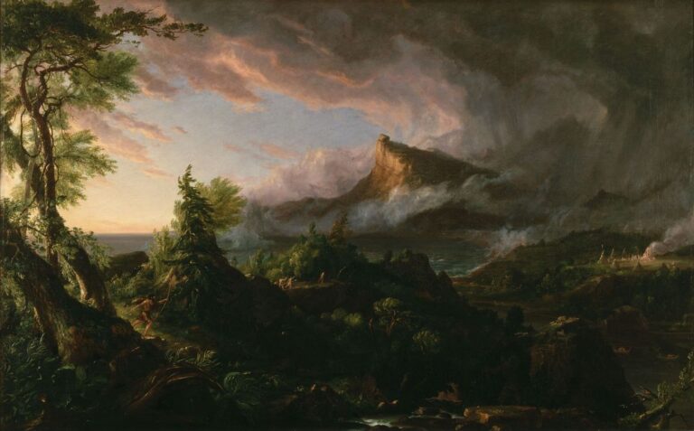 Le cours de l’empire : L’État sauvage – Thomas Cole Thomas Cole