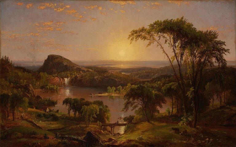 Été, lac Ontario – Jasper Francis Cropsey Jasper Francis Cropsey