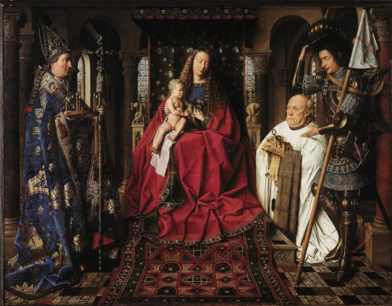 Vierge à l’Enfant avec le chanoine van der Paele – Jan Van Eyck Jan Van Eyck