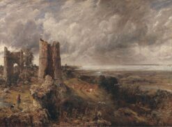 Château de Hadleigh, l’embouchure de la Tamise – matinée après une nuit d’orage – John Constable John Constable