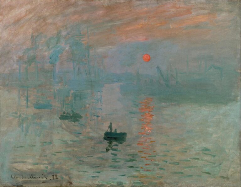 Impression, soleil levant – Claude Monet Claude Monet