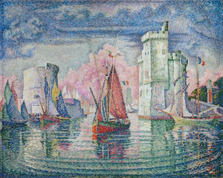 Entrée du port de la Rochelle – Paul Signac Paul Signac