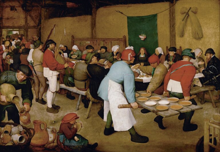 Le mariage paysan – Pieter Brueghel l’Ancien Pieter Brueghel l'Ancien