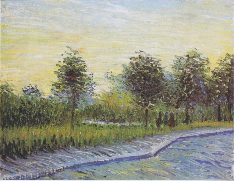 Chemin dans le parc Voyer d’Argenson – Van Gogh Vincent Van Gogh