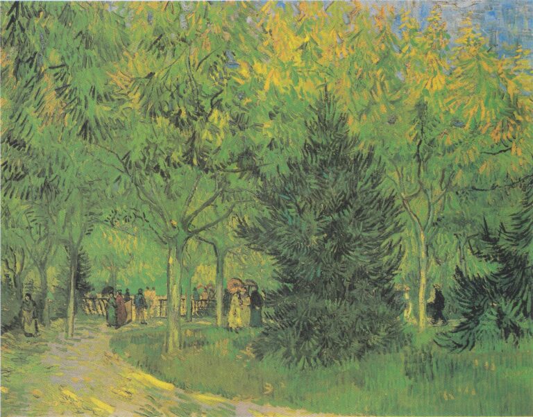 Chemin du Jardin Public d’Arles – Van Gogh Vincent Van Gogh