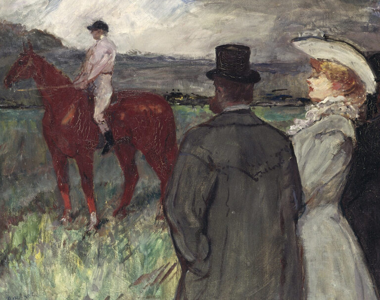 À l’hippodrome – Toulouse Lautrec Henri de Toulouse-Lautrec