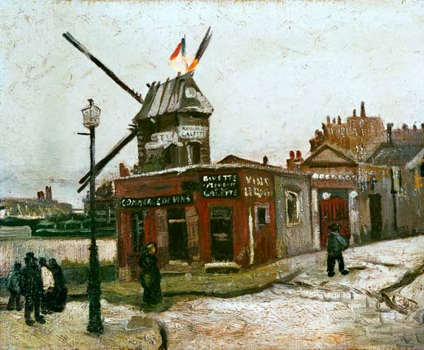 Le moulin le Radet – Van Gogh Vincent Van Gogh